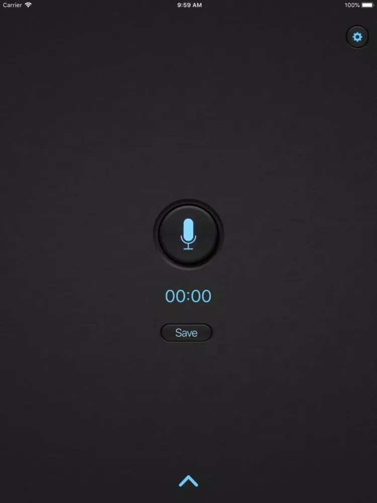 Tangkapan skrin Voice Recorder - Smart iPad 