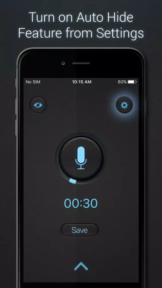 Tangkapan skrin Voice Recorder - Smart