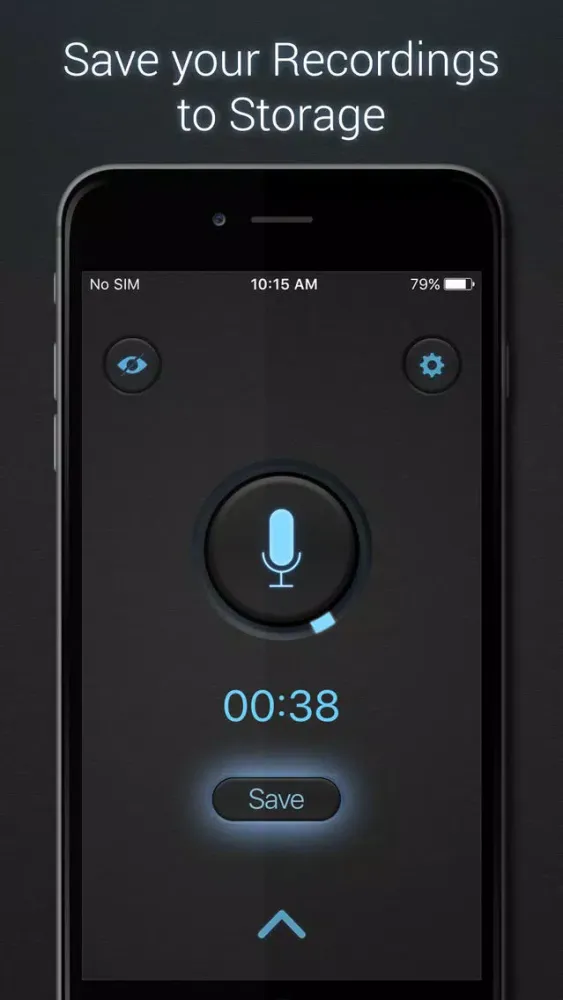 Tangkapan skrin Voice Recorder - Smart