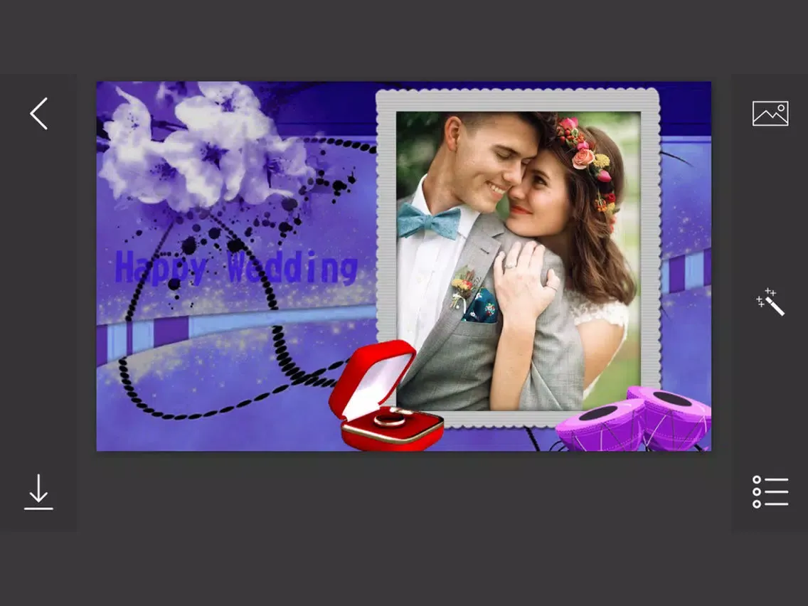 Capturas de pantalla de Wedding Photo Frames - make eligant and awesome photo using new photo frames iPad 