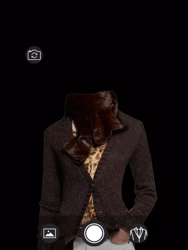 Zrzuty ekranu Women Jacket Suit - Photo montage with own photo or camera iPad 