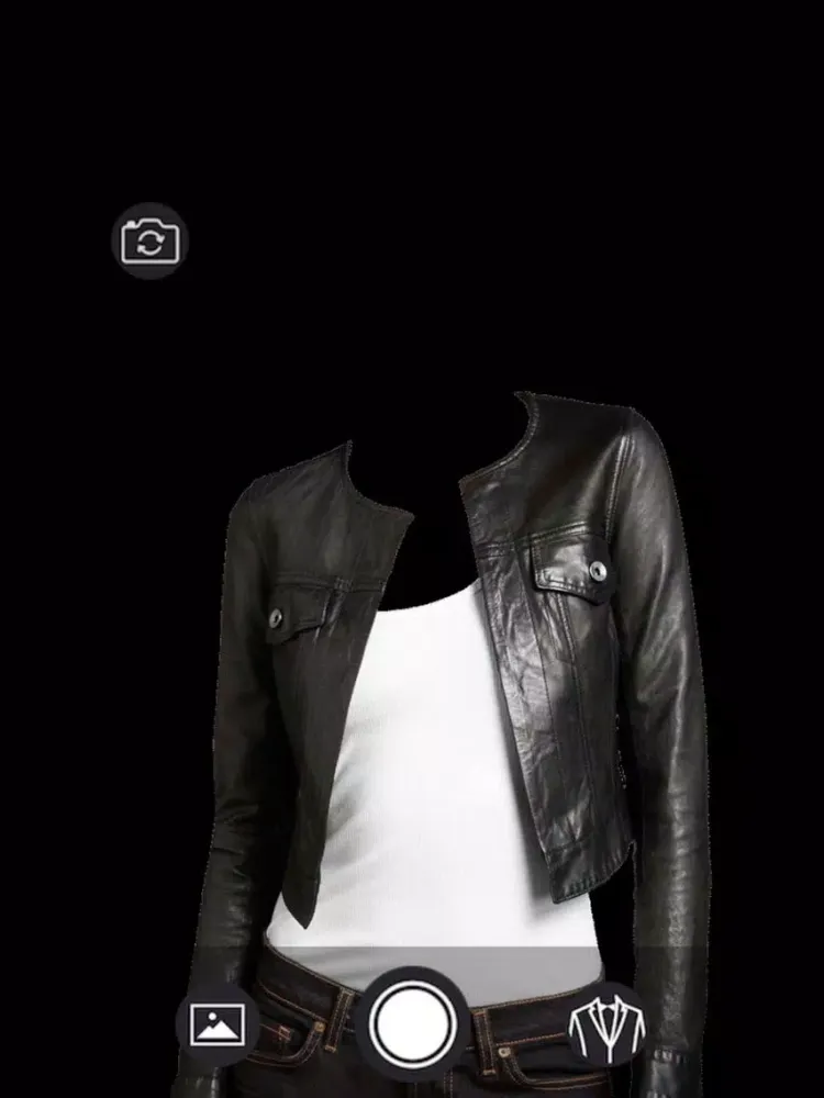 Zrzuty ekranu Women Jacket Suit - Photo montage with own photo or camera iPad 