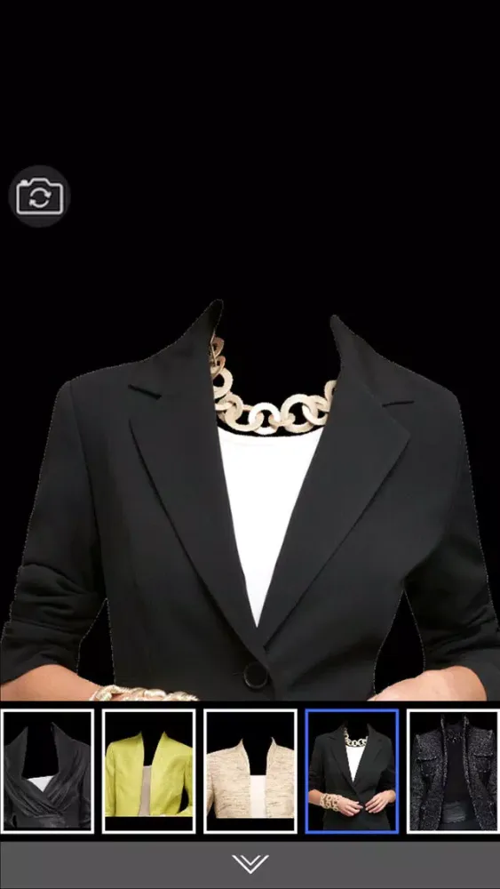 Zrzuty ekranu Women Jacket Suit - Photo montage with own photo or camera