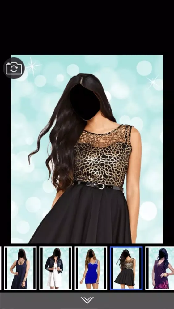 Woman Party Suit - Photo montage with own photo or camera سکرین شاٹس