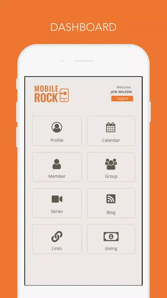 Tangkapan layar Mobile Rock