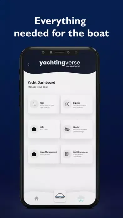 YachtingVerse Yacht Management Ekran Görüntüleri