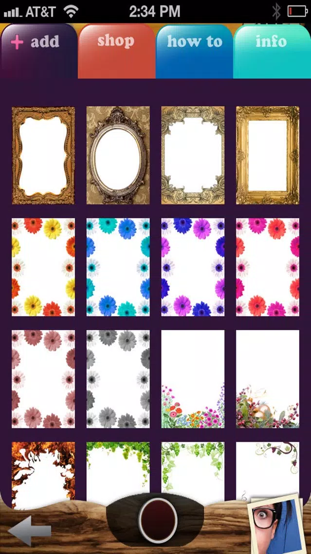 Real-Time Photo Frames应用截图