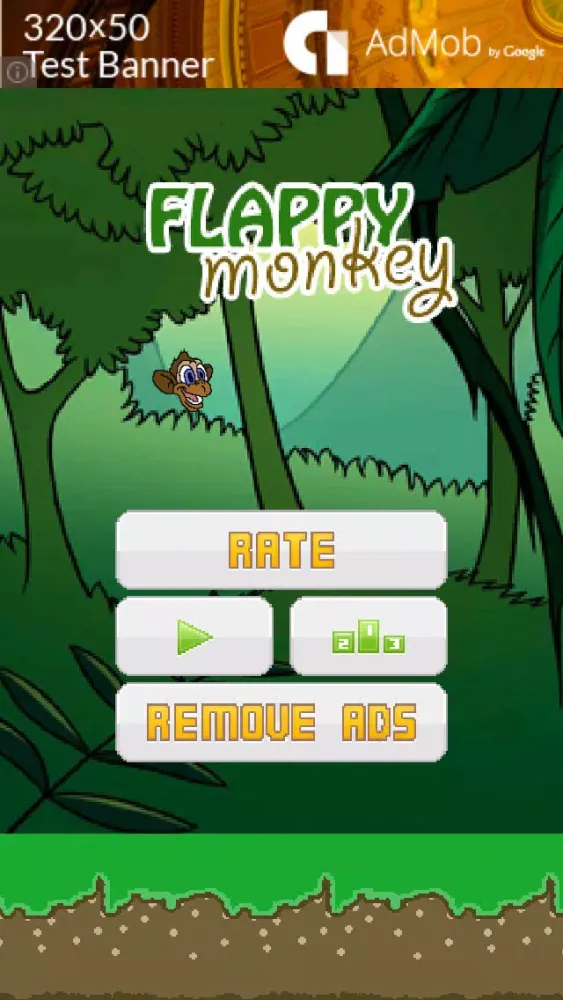 Ảnh chụp màn hình của Flappy Monkey - Download One of the Best Animal Game Apps Now for Free
