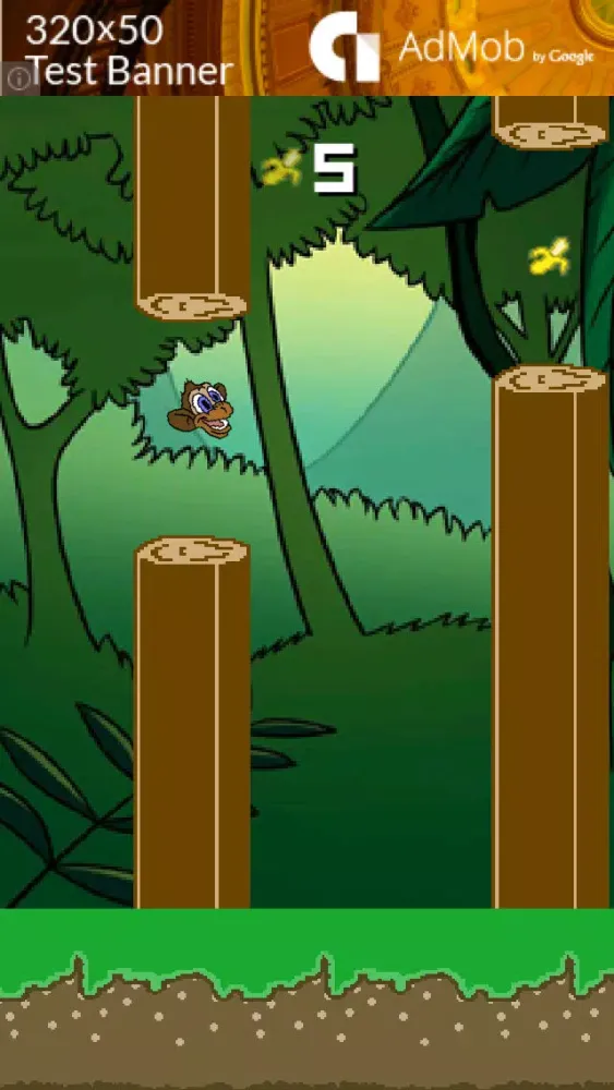 Ảnh chụp màn hình của Flappy Monkey - Download One of the Best Animal Game Apps Now for Free