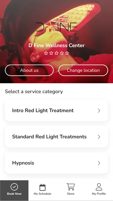 D-Fine Wellness スクリーンショット