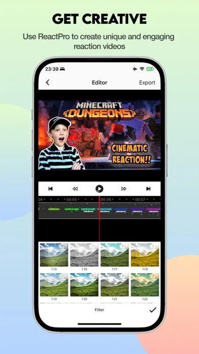 Screenshot di ReactPro: Record&Edit Reaction