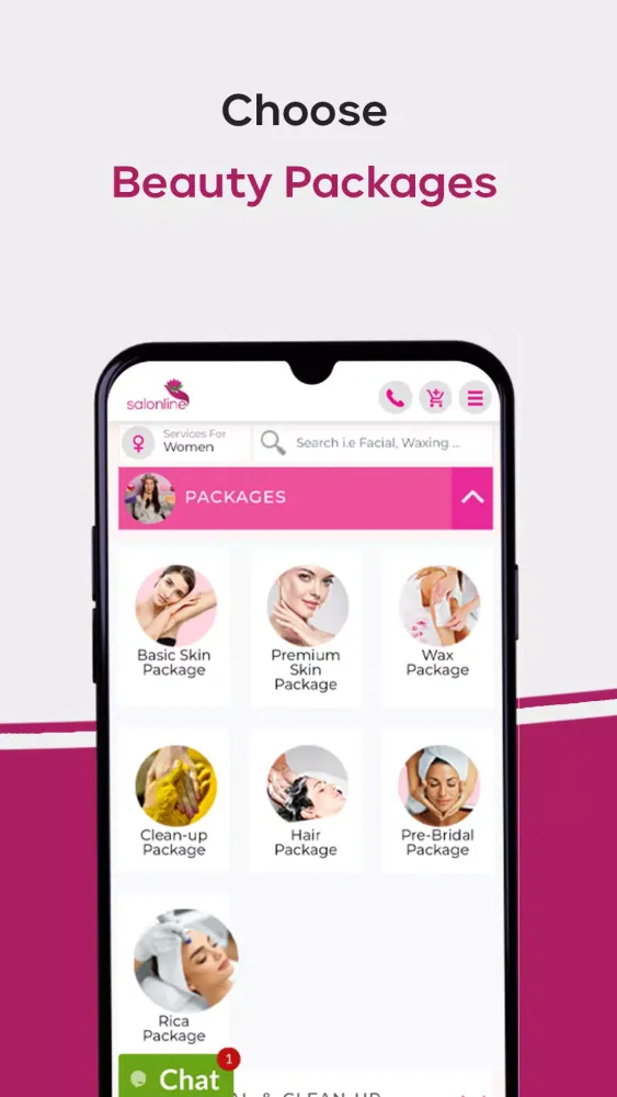 Salonline Screenshots