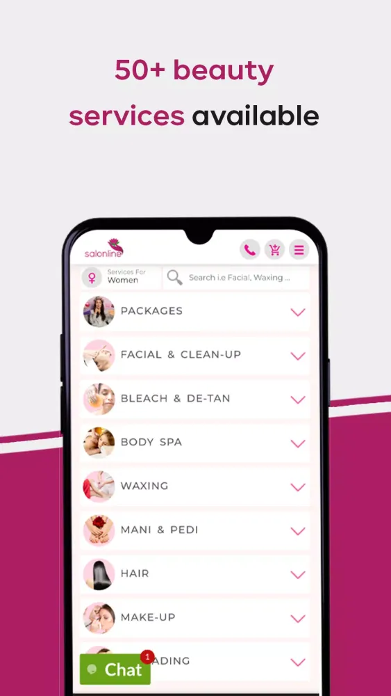 Salonline Screenshots