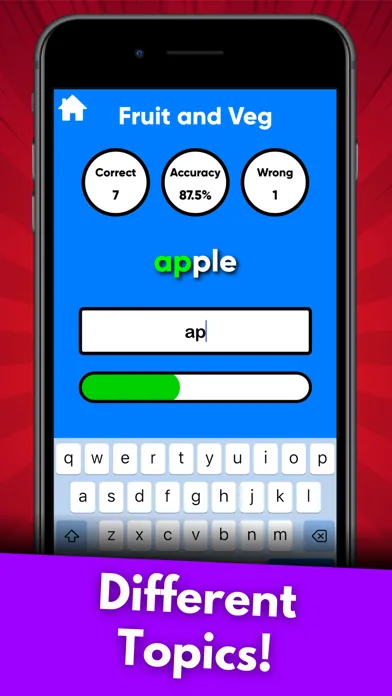 Speed Typing Test - Type Fast! 스크린샷