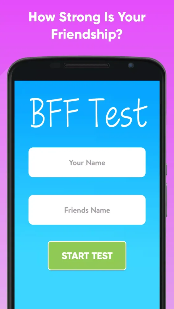 BFF Friendship Test スクリーンショット