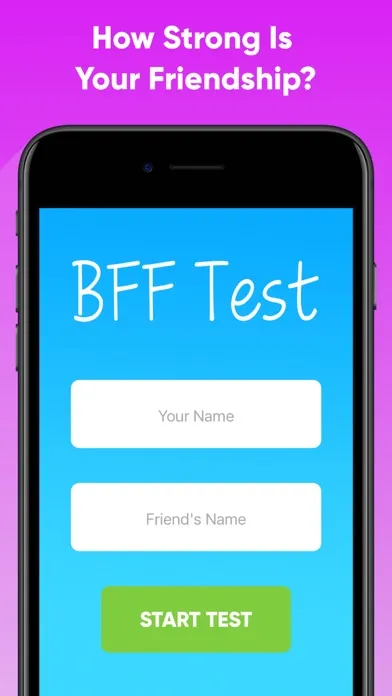 BFF Friendship Test - Quiz Screenshots