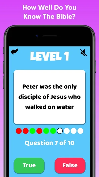 Bible Quiz - True Or False? स्क्रीनशॉट