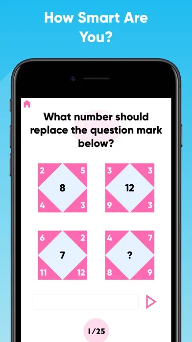 Ảnh chụp màn hình của IQ Test - Find Your Brain Age