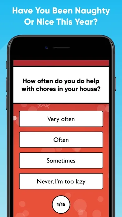 Naughty Or Nice Christmas Quiz Screenshots