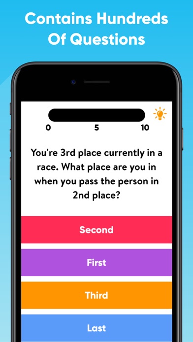 Capturas de tela do Idiot Test - Quiz Game
