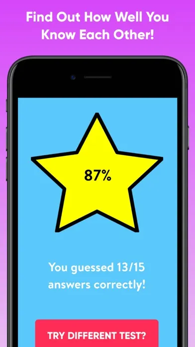 Get To Know Your Friends Quiz Screenshots