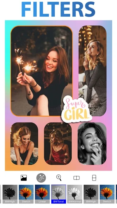 Capturas de pantalla de Collage Maker •