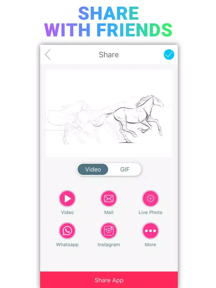 Ảnh chụp màn hình của Animator - GIF and Video maker iPad 