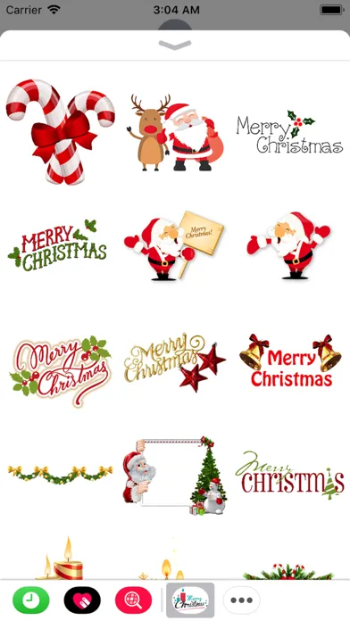 Zrzuty ekranu A Christmas  Stickers