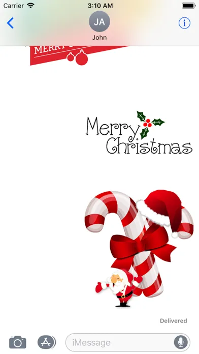 Zrzuty ekranu A Christmas  Stickers
