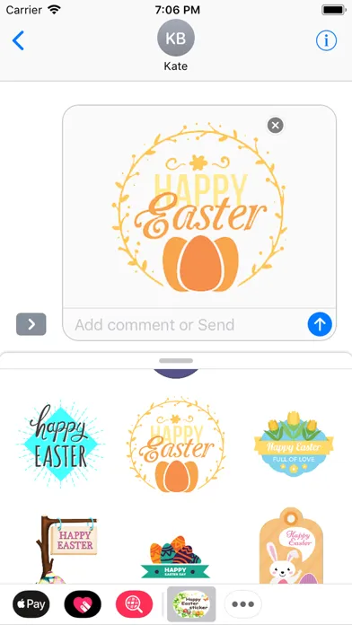 Easter Day Stickers 2018 Screenshots