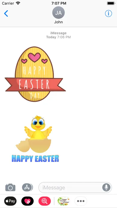 Easter Day Stickers 2018 Screenshots