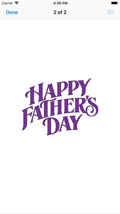 Happy Fathers Day Stickers2018 स्क्रीनशॉट