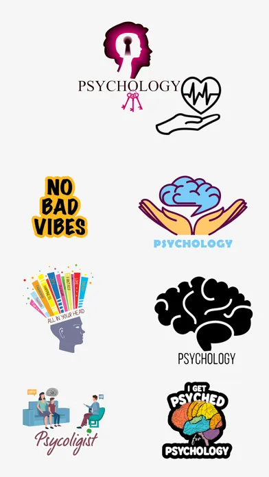 Zrzuty ekranu Psychologist stickers 2021