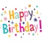 Happy Birthday Stickers 2017