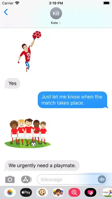 football stickers 2021 سکرین شاٹس