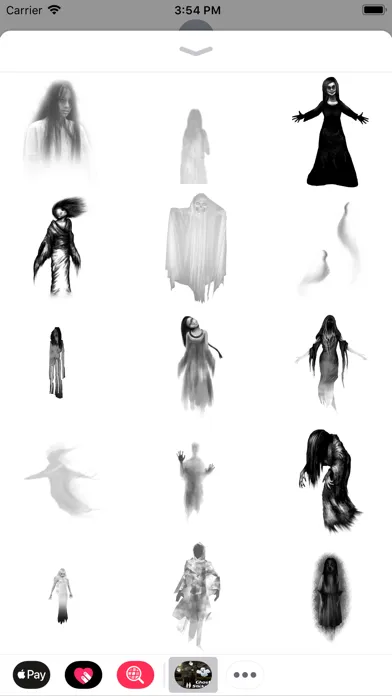 ghosts stickers স্ক্রিনশট