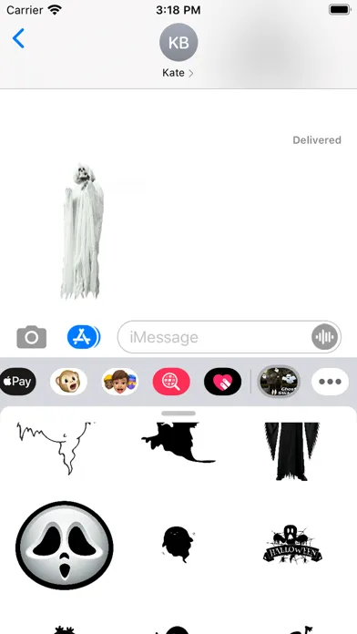 ghosts stickers স্ক্রিনশট