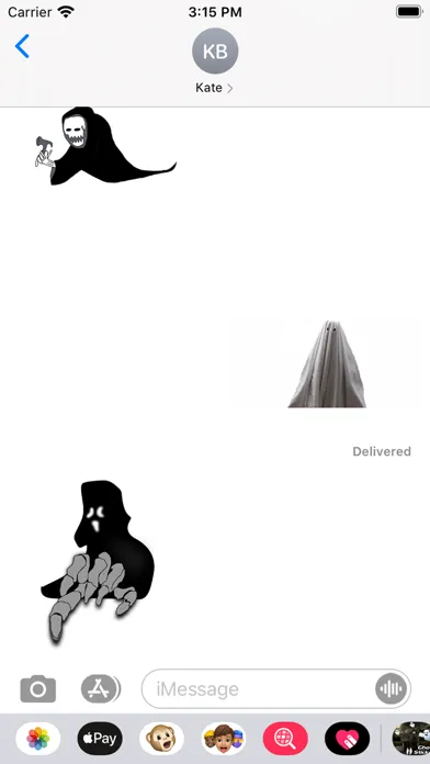 ghosts stickers স্ক্রিনশট