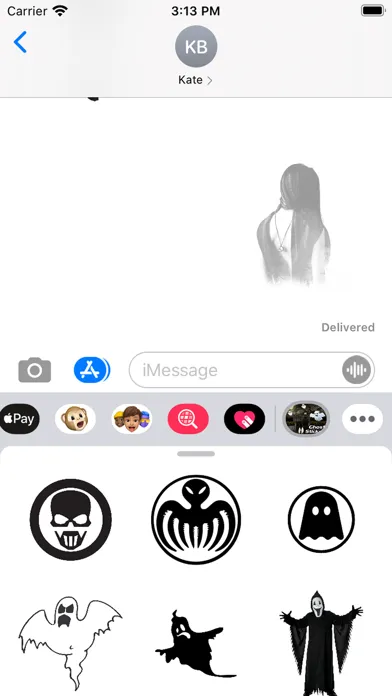 ghosts stickers স্ক্রিনশট