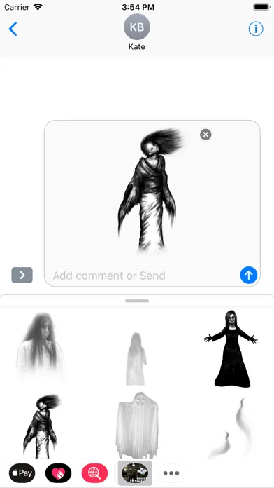 ghosts stickers স্ক্রিনশট
