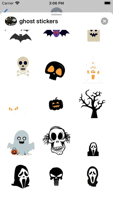 ghosts stickers স্ক্রিনশট