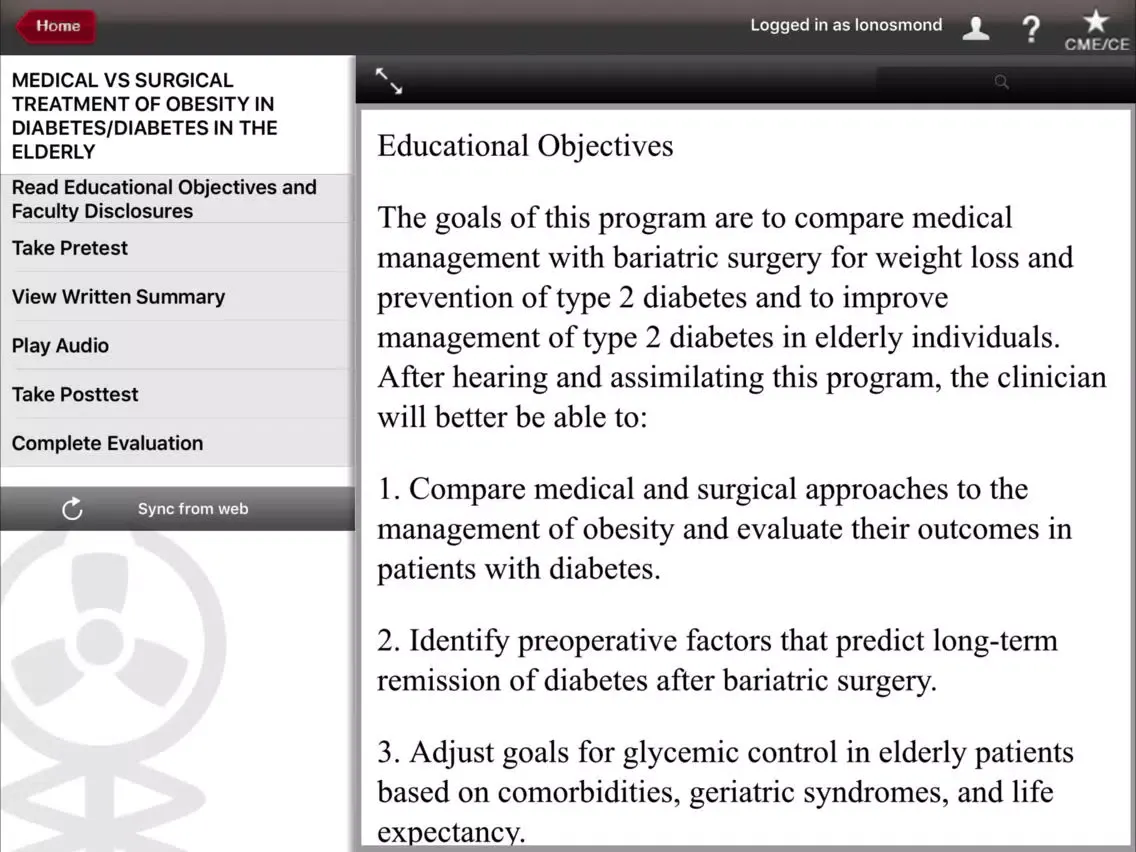 Screenshot di Diabetes Insight iPad 