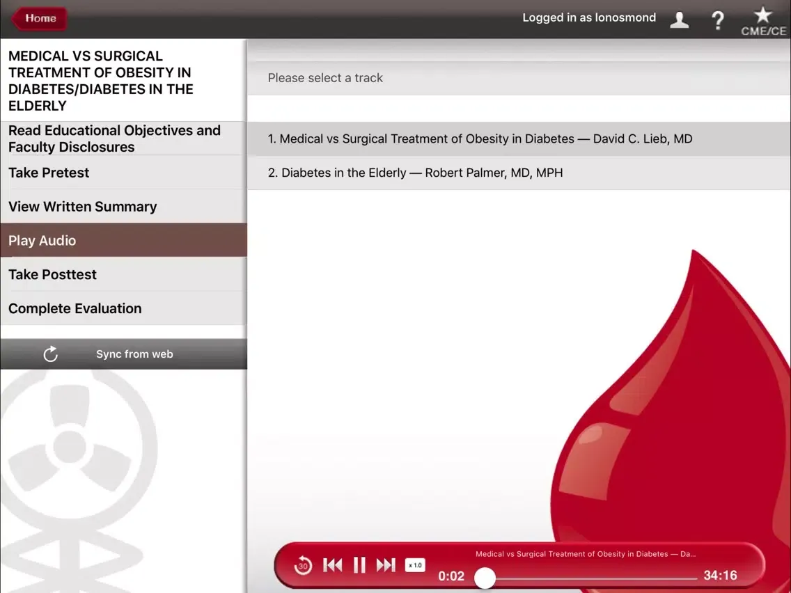 Screenshot di Diabetes Insight iPad 