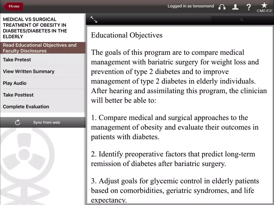 Screenshot di Diabetes Insight iPad 
