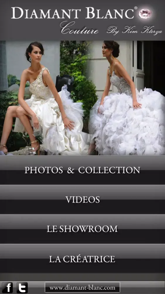 Diamant Blanc - Robe de Mariées by Kim Ktorza应用截图