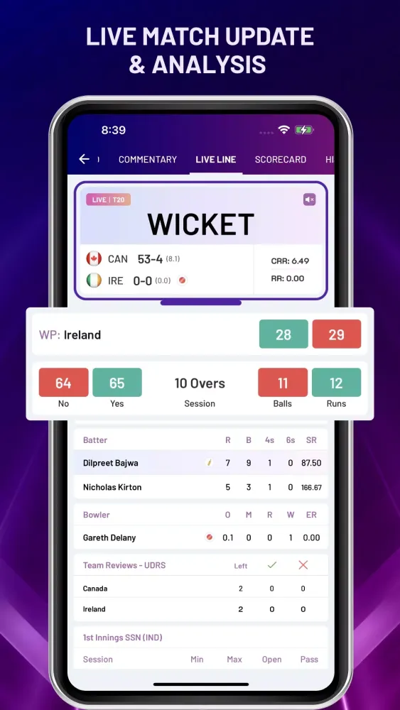Diamond Exchange Cricket Line應用截圖