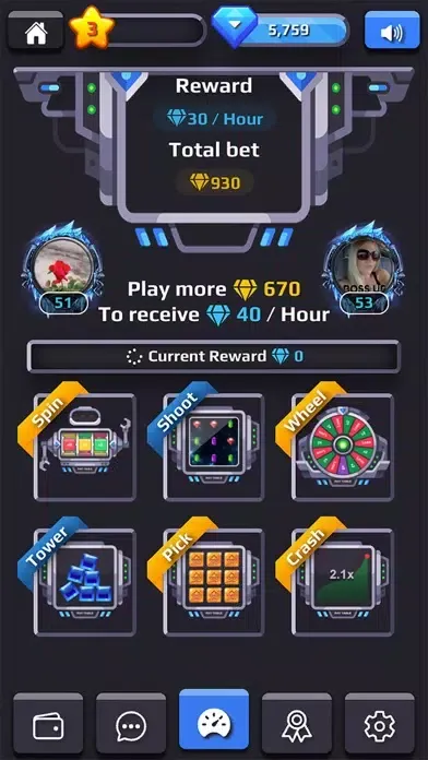 Capturas de tela do Lucky Diamond - Earn money