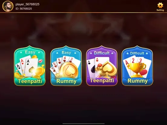 Teen Patti Diamond: Rummy Game iPad  سکرین شاٹس