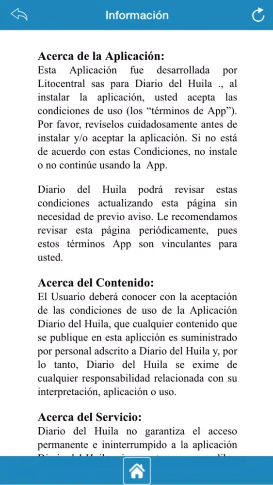 Ảnh chụp màn hình của Diario del Huila