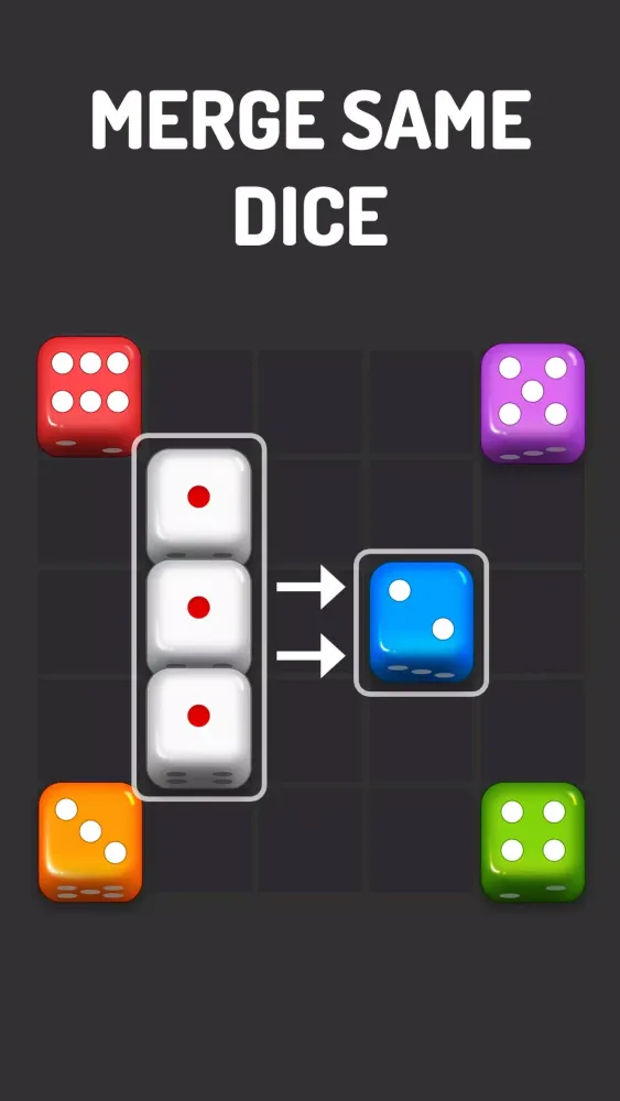 Dice Merge - Puzzle Games 스크린샷